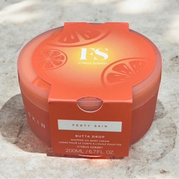 Fenty Skin Butta Drop Whipped Oil Body Cream 200ml - Citrus Sorbet NIB - Picture 3 of 11